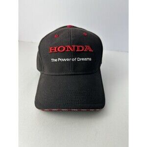 Vintage Honda Racing The Power of Dreams Hat/Cap Snapback Black